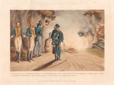 Conjunto de sete: [Descobertas militares] de Henry Thomas Alken