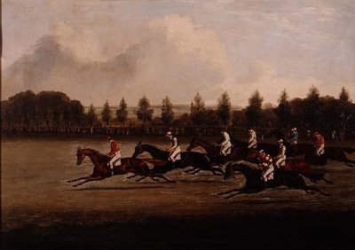Início do Doncaster St. Leger de Henry Thomas Alken