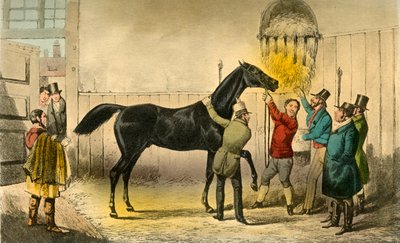 O Barão cultiva seu Molhado, 1838 de Henry Thomas Alken