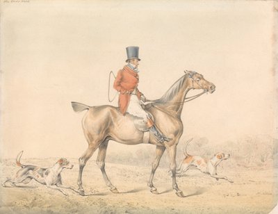 «O cavalo de caça para a matilha» de Henry Thomas Alken