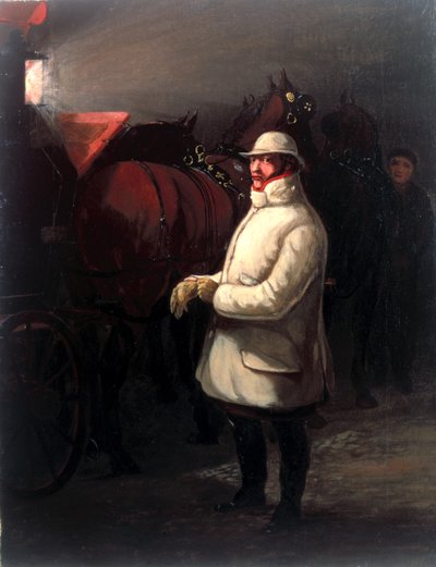 O motorista do correio, 1832 de Henry Thomas Alken