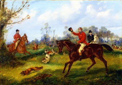 O achado, c.1840 de Henry Thomas Alken
