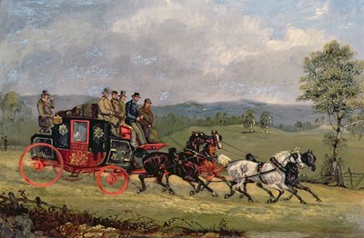O Correio do Casco na Estrada Aberta, de Henry Thomas Alken