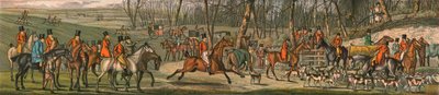 A caça - a reunião, 1820, 1890. de Henry Thomas Alken
