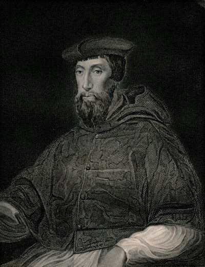 Cardeal Pole, início do século XIX. de Henry Thomas Ryall
