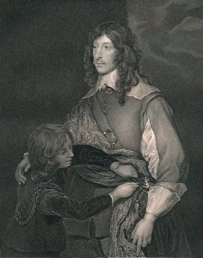 George, Lord Goring, início do século XIX. de Henry Thomas Ryall