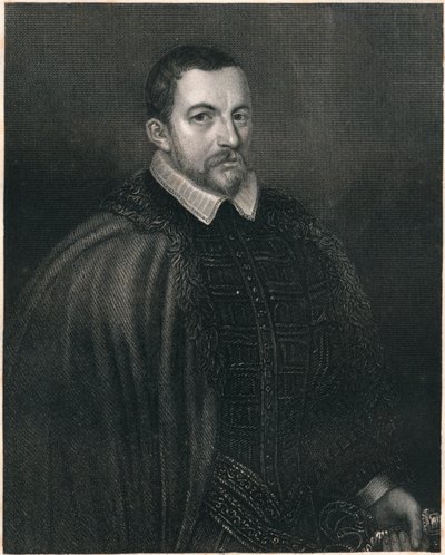 Sir Thomas Bodley, início do século XIX. de Henry Thomas Ryall