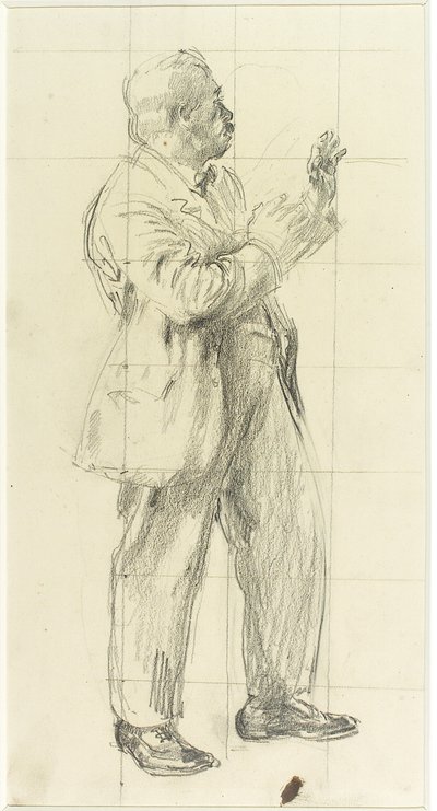 Retrato de um homem de Henry Tonks
