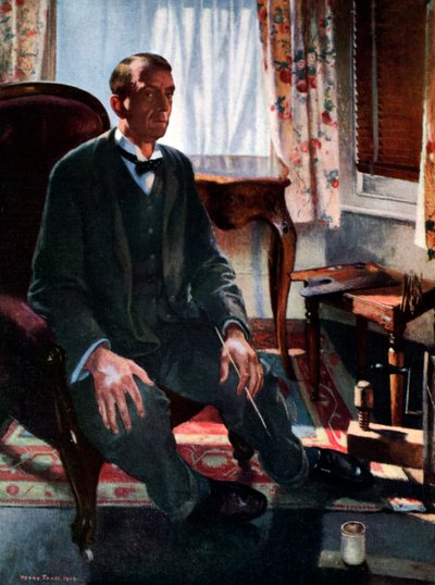 Auto-retrato, 1909, 1926 de Henry Tonks