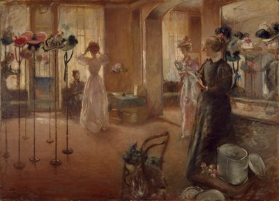 The Hat Shop de Henry Tonks