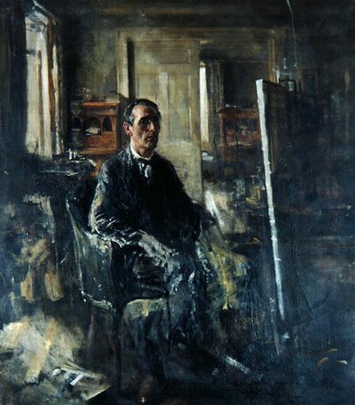 Walter Westley Russell (óleo sobre tela) de Henry Tonks