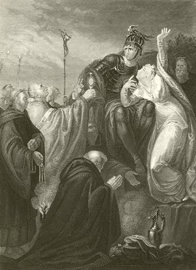 Santo Agostinho antes de Ethelbert de Henry Tresham