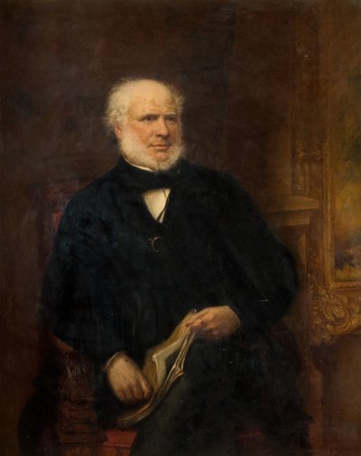 Retrato de Joseph Gillot, 1872. de Henry Turner Munns