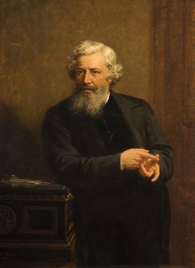 Retrato de George Dawson, 1877. de Henry Turner Munns