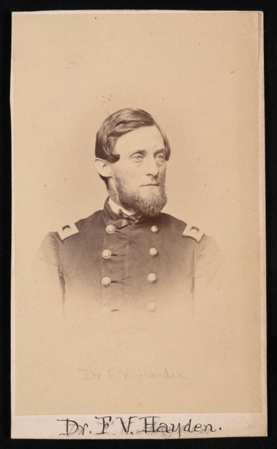 Retrato de Ferdinand Vandeveer Hayden 1829-1887, cerca de 1860. de Henry Ulke