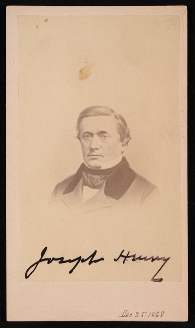 Retrato de Joseph Henry 1797-1878, 1868. de Henry Ulke