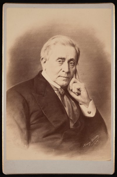 Retrato de Joseph Henry 1797-1878, 1879. de Henry Ulke