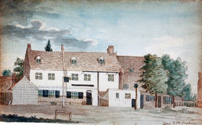 The Three Colts Inn, Hackney, Londres, c1795 de Henry Vaughan