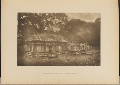 Dalada Maligawa em Polonnaruwa de Henry W. Cave