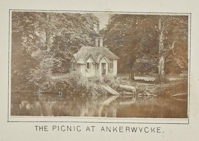 O piquenique em Ankerwycke de Henry W. Taunt