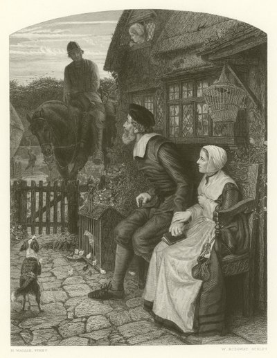 De volta de Marston Moor de Henry Wallis