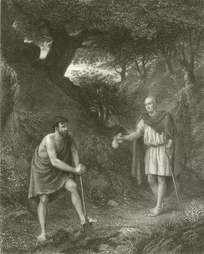 Timão e Flávio de Henry Wallis