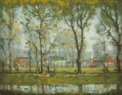 New England Village de Henry Ward Ranger