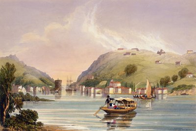 Passagens, a posição de Lord John Hay, 1838 de Henry Wilkinson