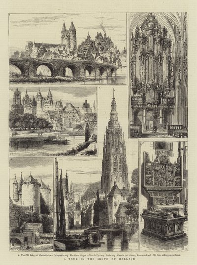 Um tour no sul da Holanda de Henry William Brewer
