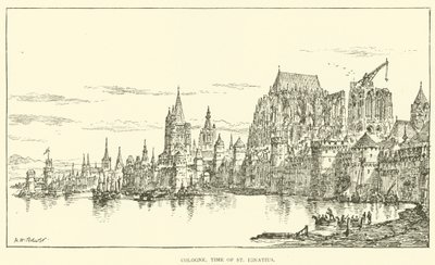 Colônia, tempo de Santo Inácio (gravura) de Henry William Brewer