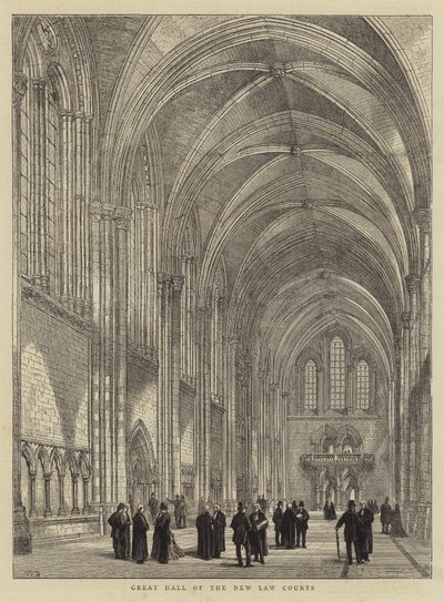 Grande Salão dos Novos Tribunais de Henry William Brewer