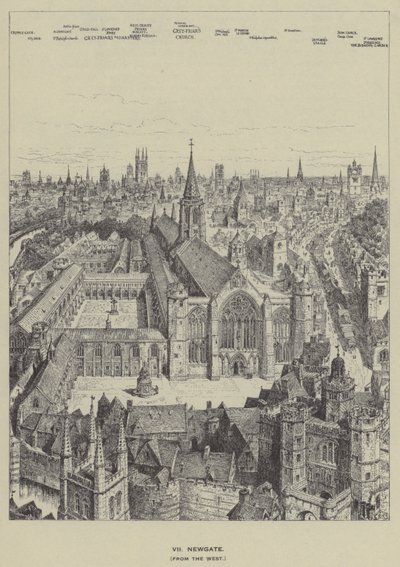 Newgate, do oeste de Henry William Brewer