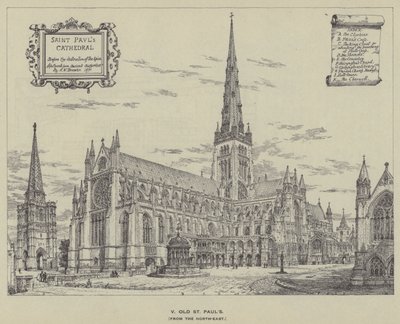 Old St Pauls, do Nordeste de Henry William Brewer