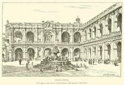 Palace, Loreto (gravura) de Henry William Brewer