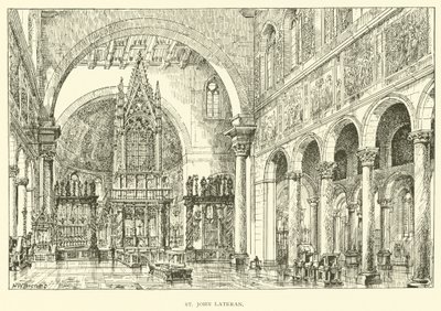 São João de Latrão (gravura) de Henry William Brewer