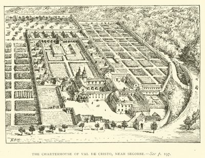 A Casa Fretada do Val de Cristo, perto de Segorbe (gravura) de Henry William Brewer