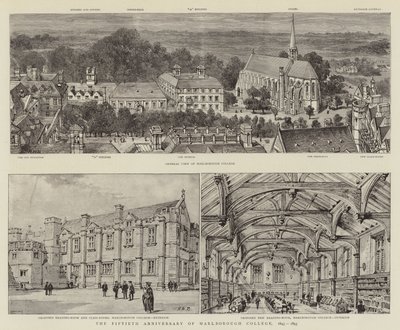 O quinquagésimo aniversário do Marlborough College, 1843-1893 de Henry William Brewer