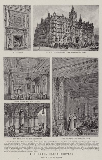 O Hotel Great Central de Henry William Brewer