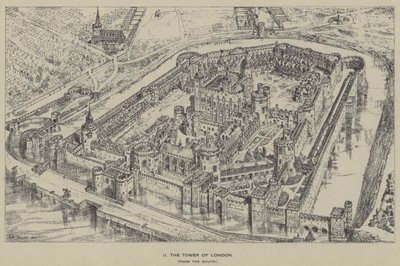 A Torre de Londres, do Sul de Henry William Brewer