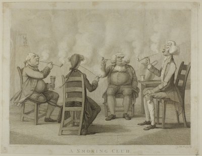 Um clube de fumantes de Henry William Bunbury