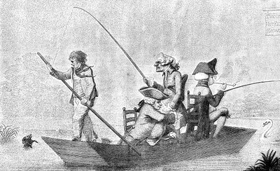 Paciência em um pontapé, 1792. de Henry William Bunbury