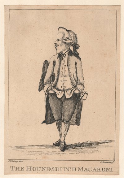 O Macarrão Houndsditch de Henry William Bunbury