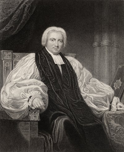 O Bispo Henry Ryder, gravado por T. Woolnoth, da &39;National Portrait Gallery, volume I&39;, publicado em 1820 de Henry William Pickersgill