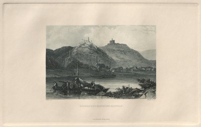 A pitoresca e romântica Renânia: Kobern e Mathias Kapelle, 1928. de Henry Winkles