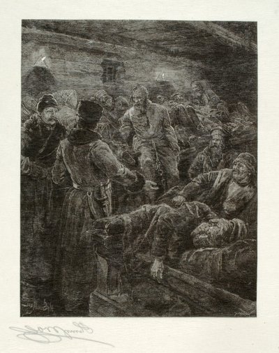 Uma visita à prisão de Alexandrofski de Henry Wolf
