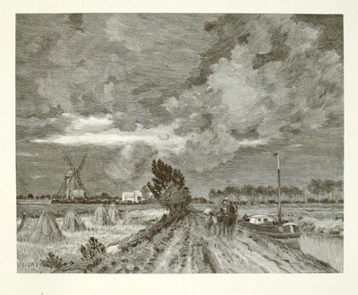 Aproximação da tempestade (Canal St. Omer) de Henry Wolf