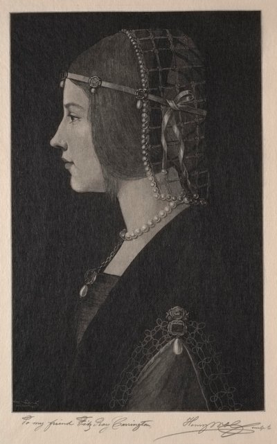Beatrice dEste, 1907.  de Henry Wolf