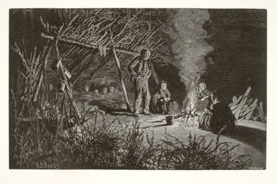 Acampamento de apanhadores de bagas de Henry Wolf