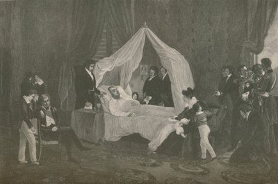 Morte de Napoleão I, 1821, 1896 de Henry Wolf