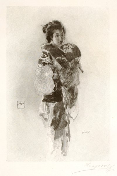 Rapariga japonesa (The Musmee) de Henry Wolf